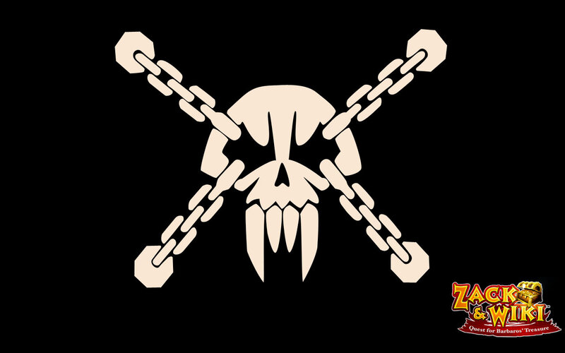 Zack & Wiki pirate flag