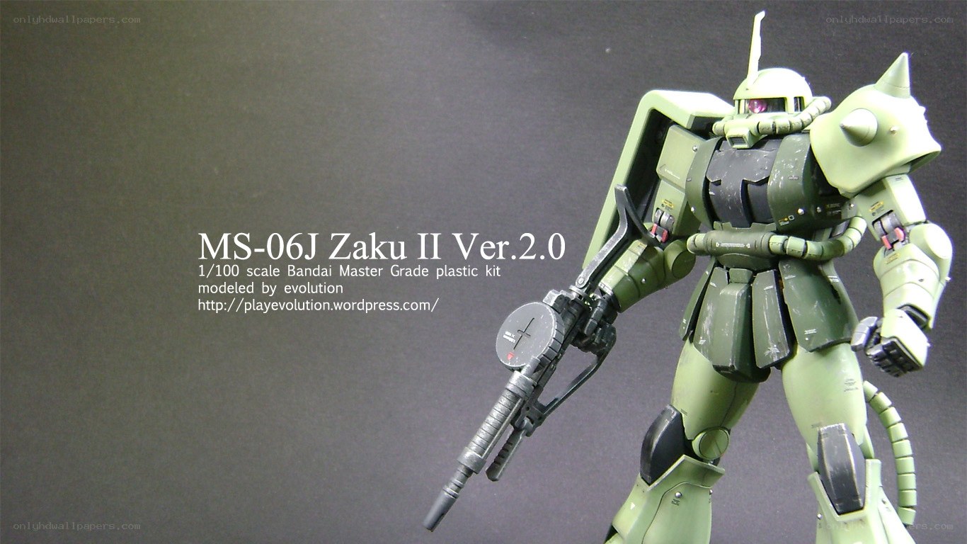Zaku II model kit