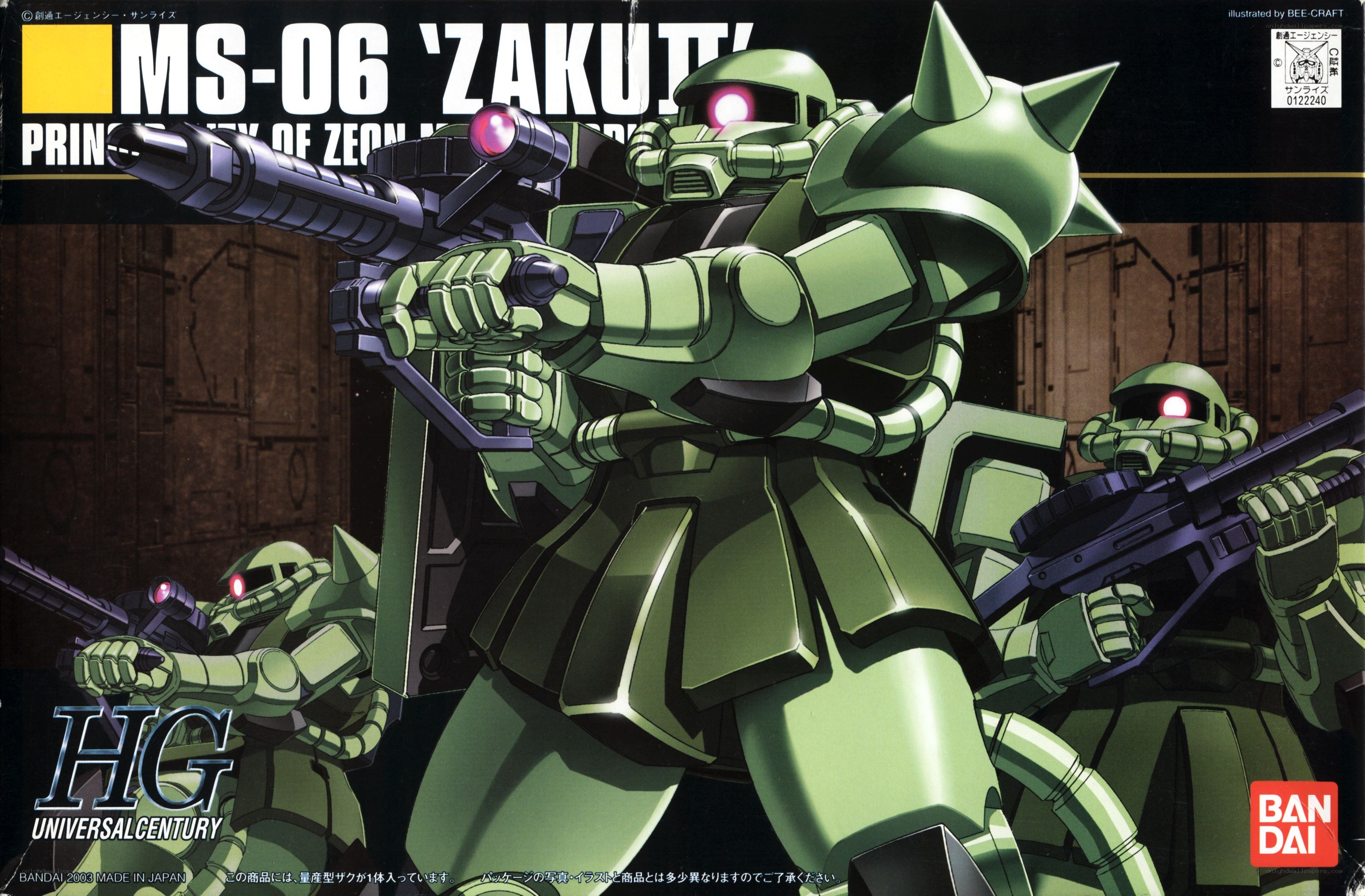 Zaku Mobile Suit Art