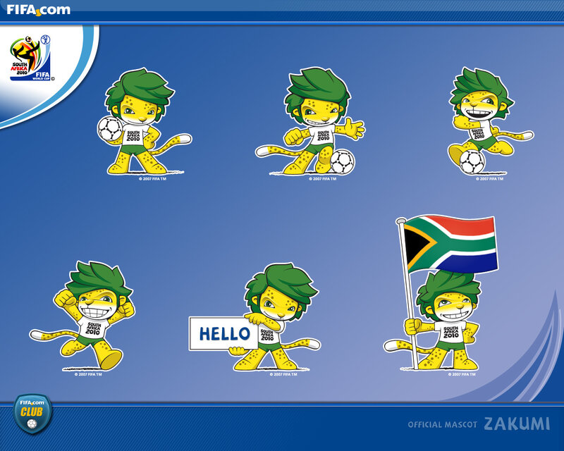 Zakumi mascot collection