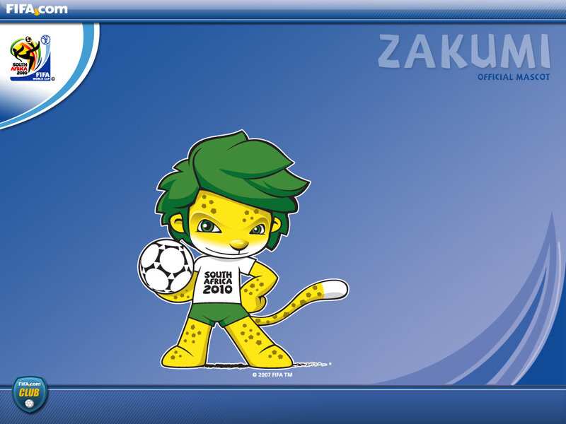 Zakumi mascot for FIFA World Cup