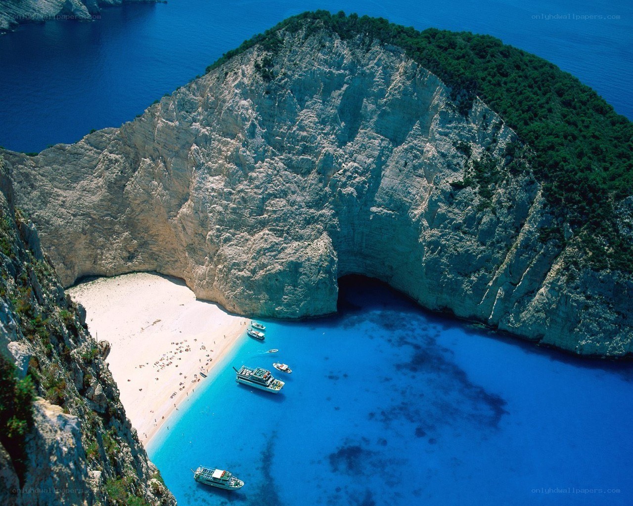 Zakynthos beach cove