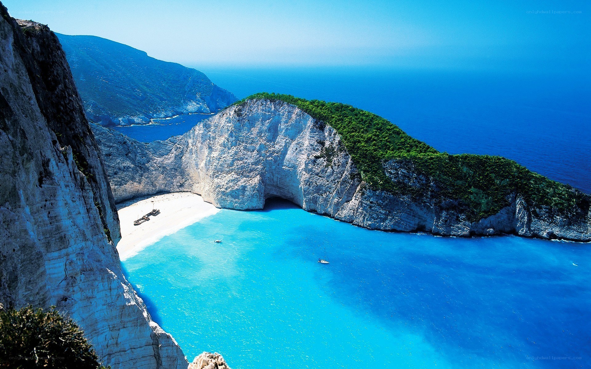 Zakynthos beach cove