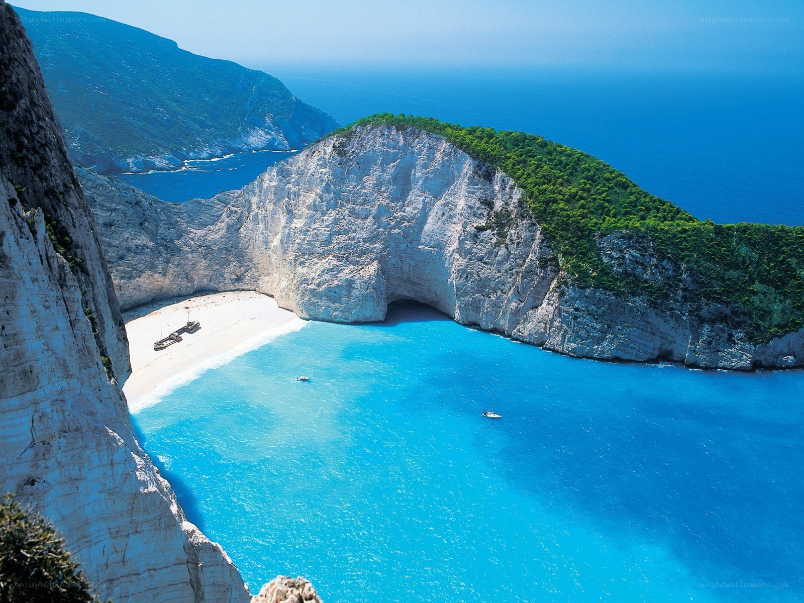 Zakynthos beach cove