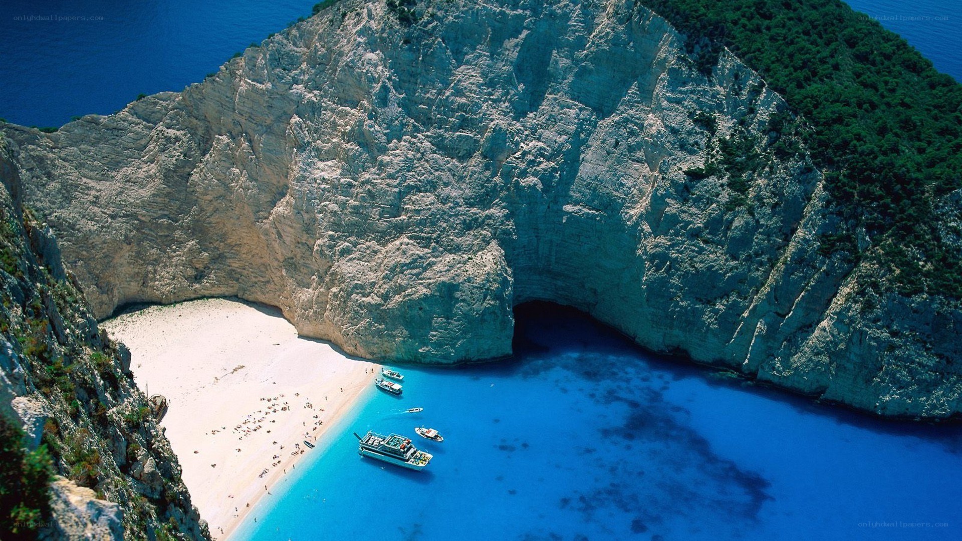 Zakynthos beach cove