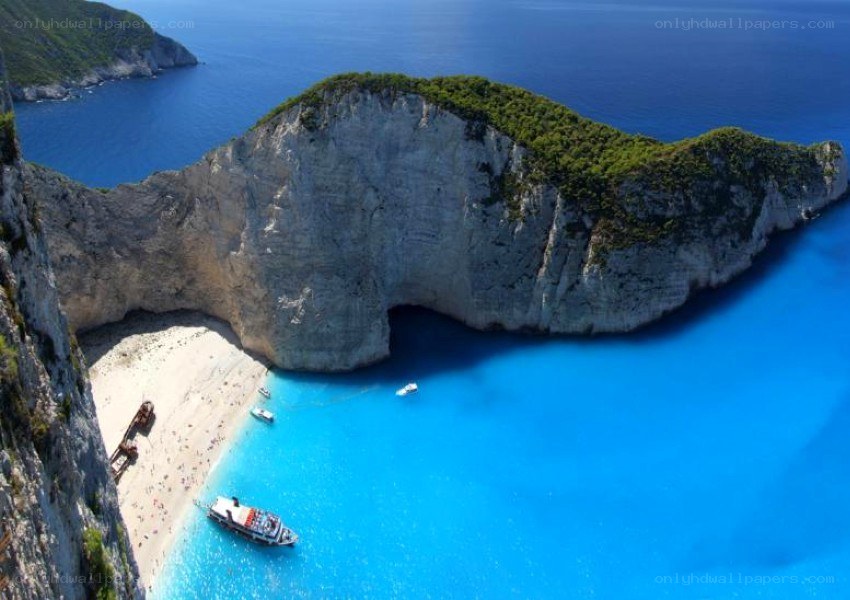 Zakynthos beach cove