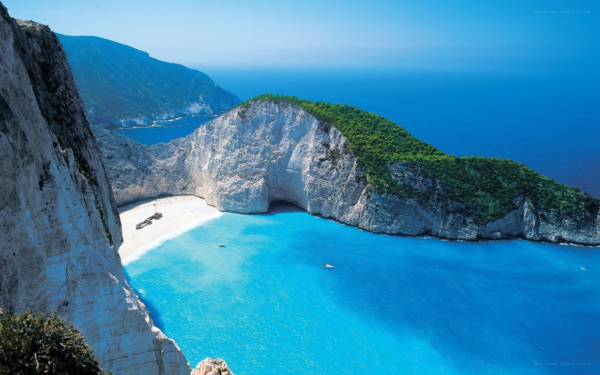 Zakynthos beach cove