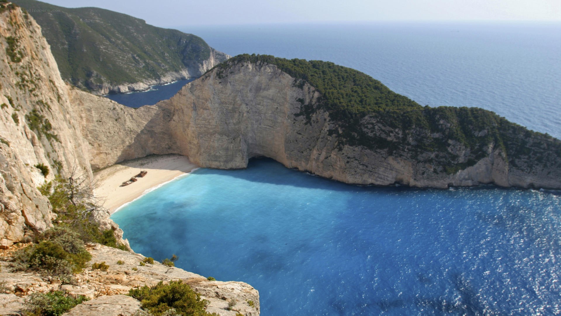 Zakynthos beach cove