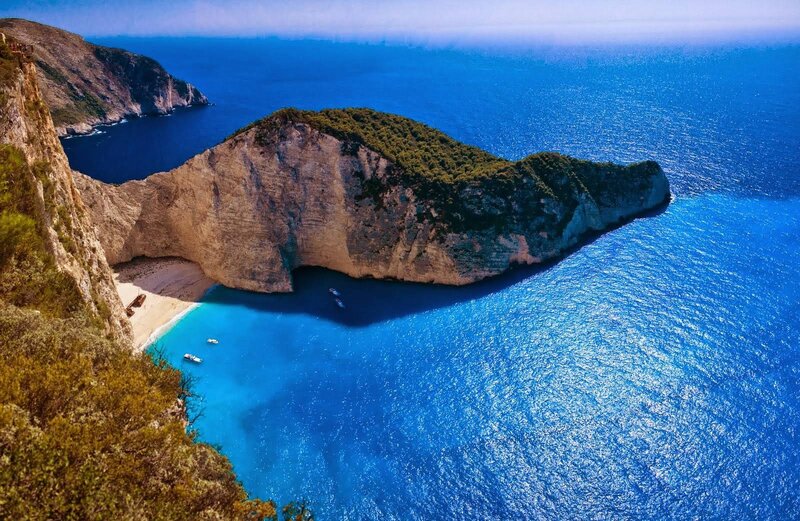 Zakynthos Island Beach — Blue, Serene