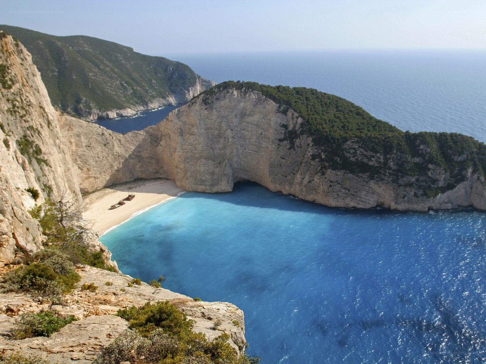 Zakynthos island beach cove