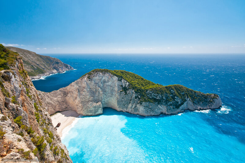 Zakynthos island beach