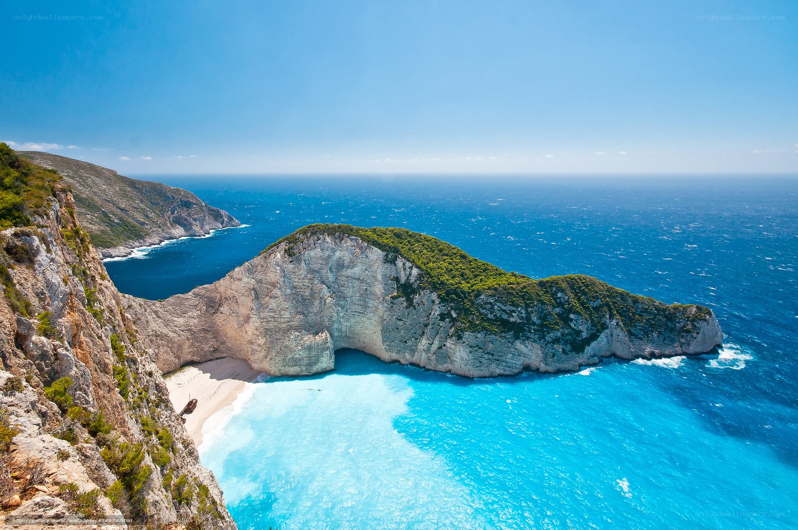 Zakynthos island beach