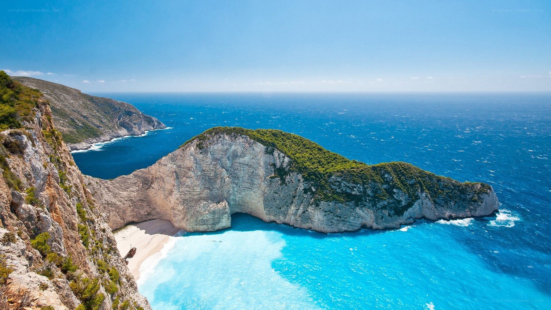 Zakynthos shipwreck beach