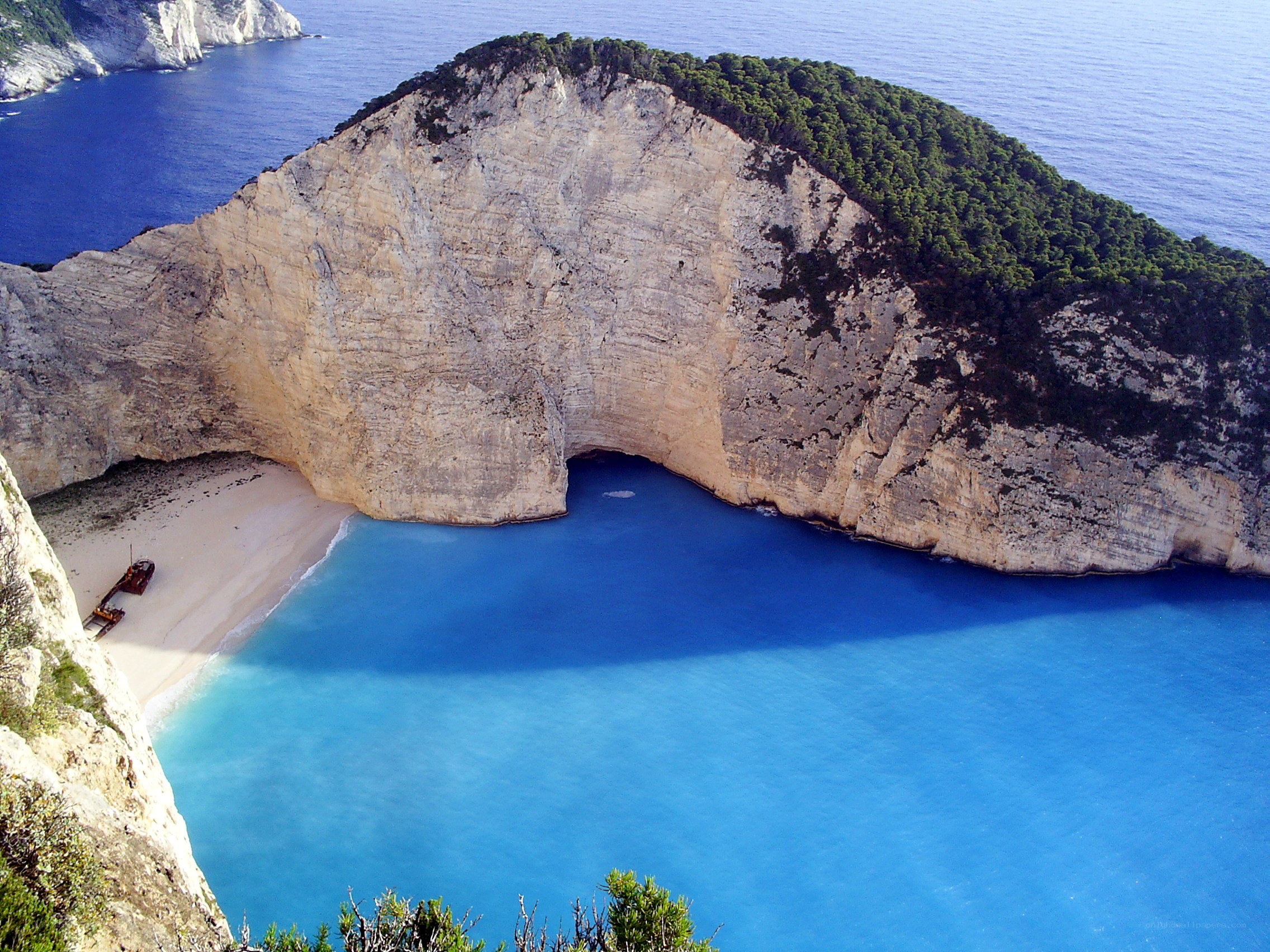 Zakynthos shipwreck beach