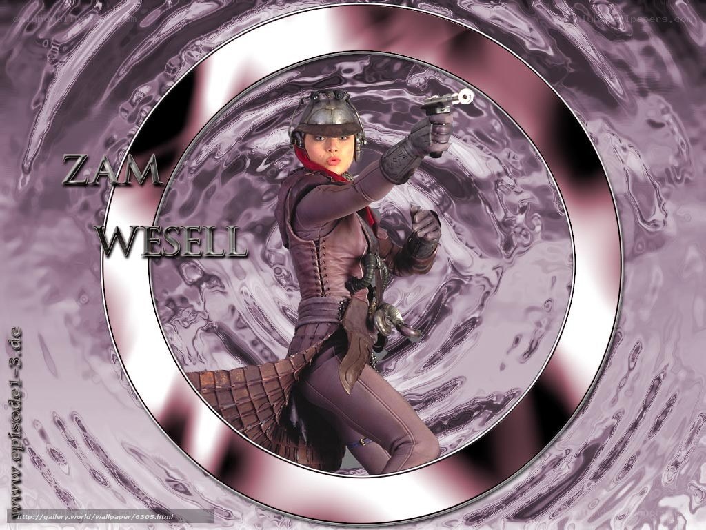 Zam Wesell character wallpaper