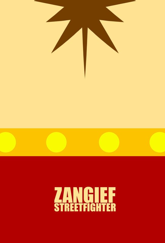 Zangief Streetfighter poster