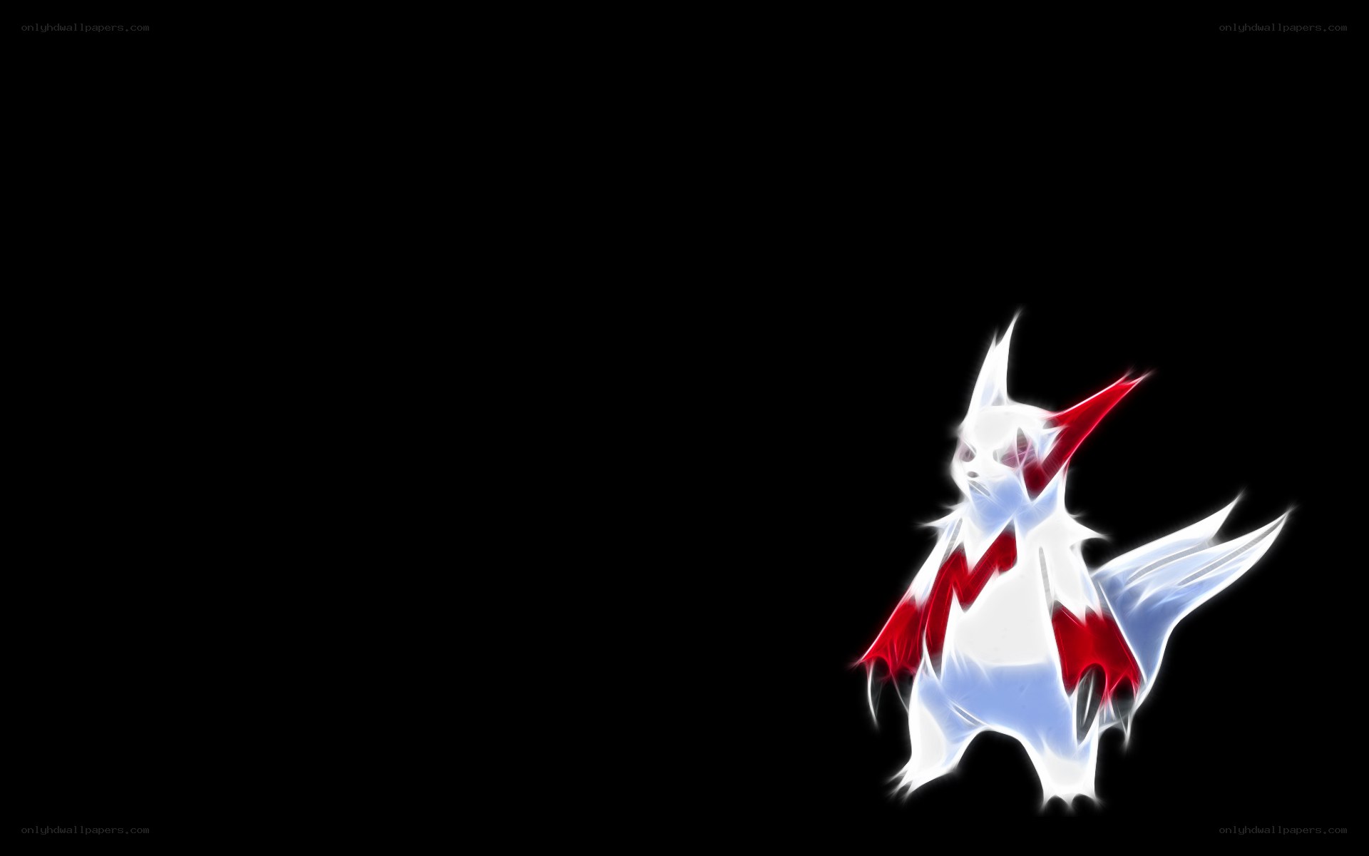 Zangoose glowing art