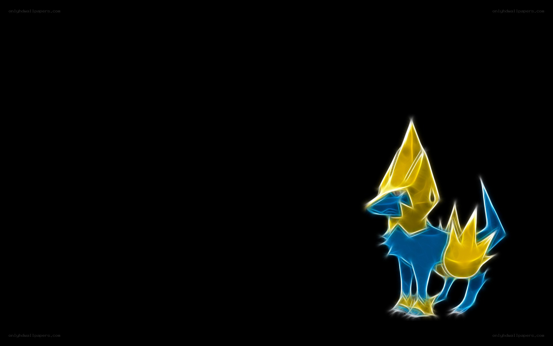Zangoose glowing art