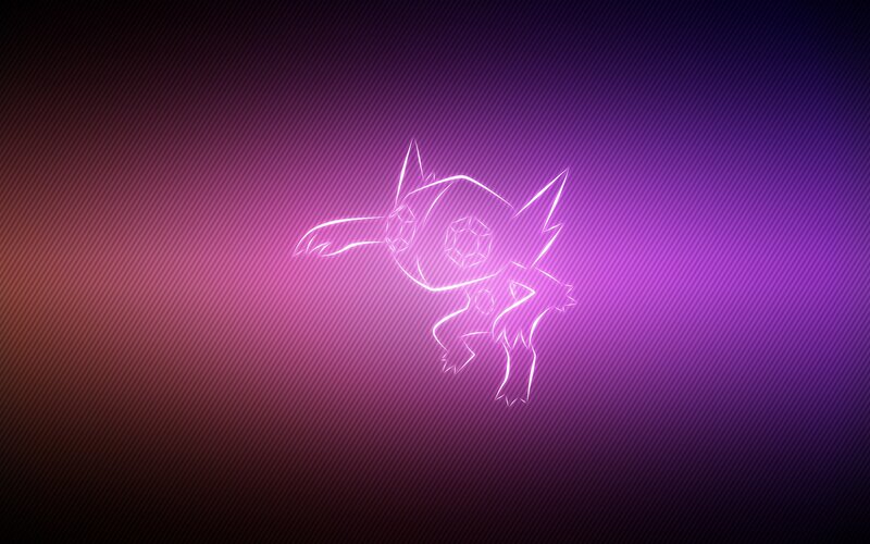 Zangoose glowing outline