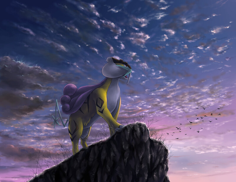 Zangoose on a Cliff
