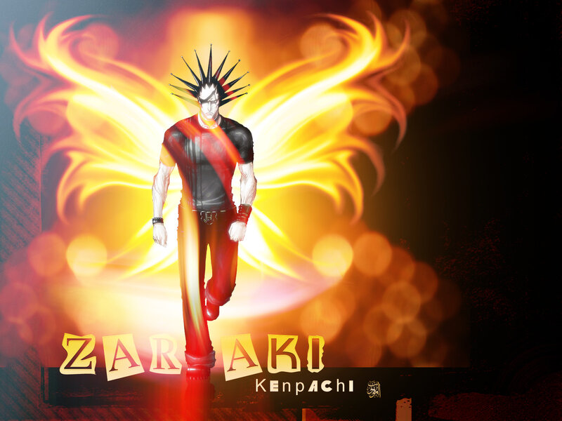 Zaraki Kenpachi character art