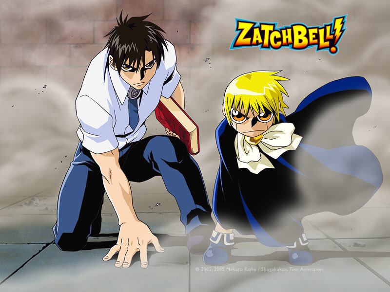 Zatch Bell anime characters