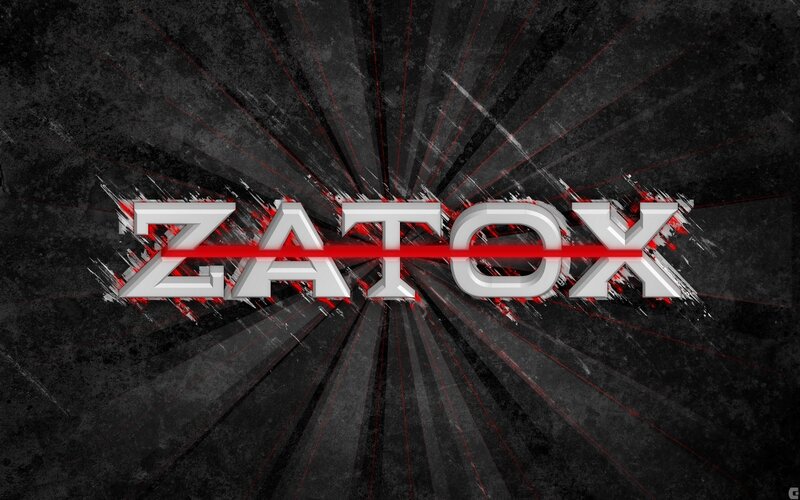 Zatox Logo — Black