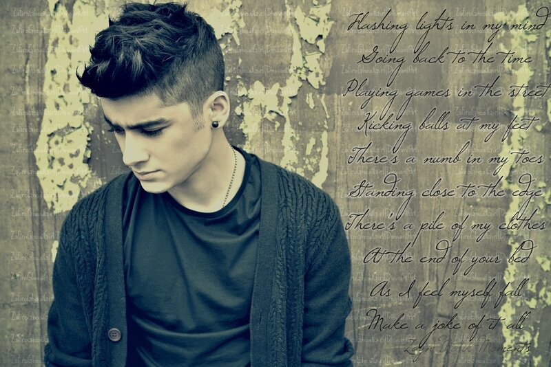 Zayn Malik with lyrics