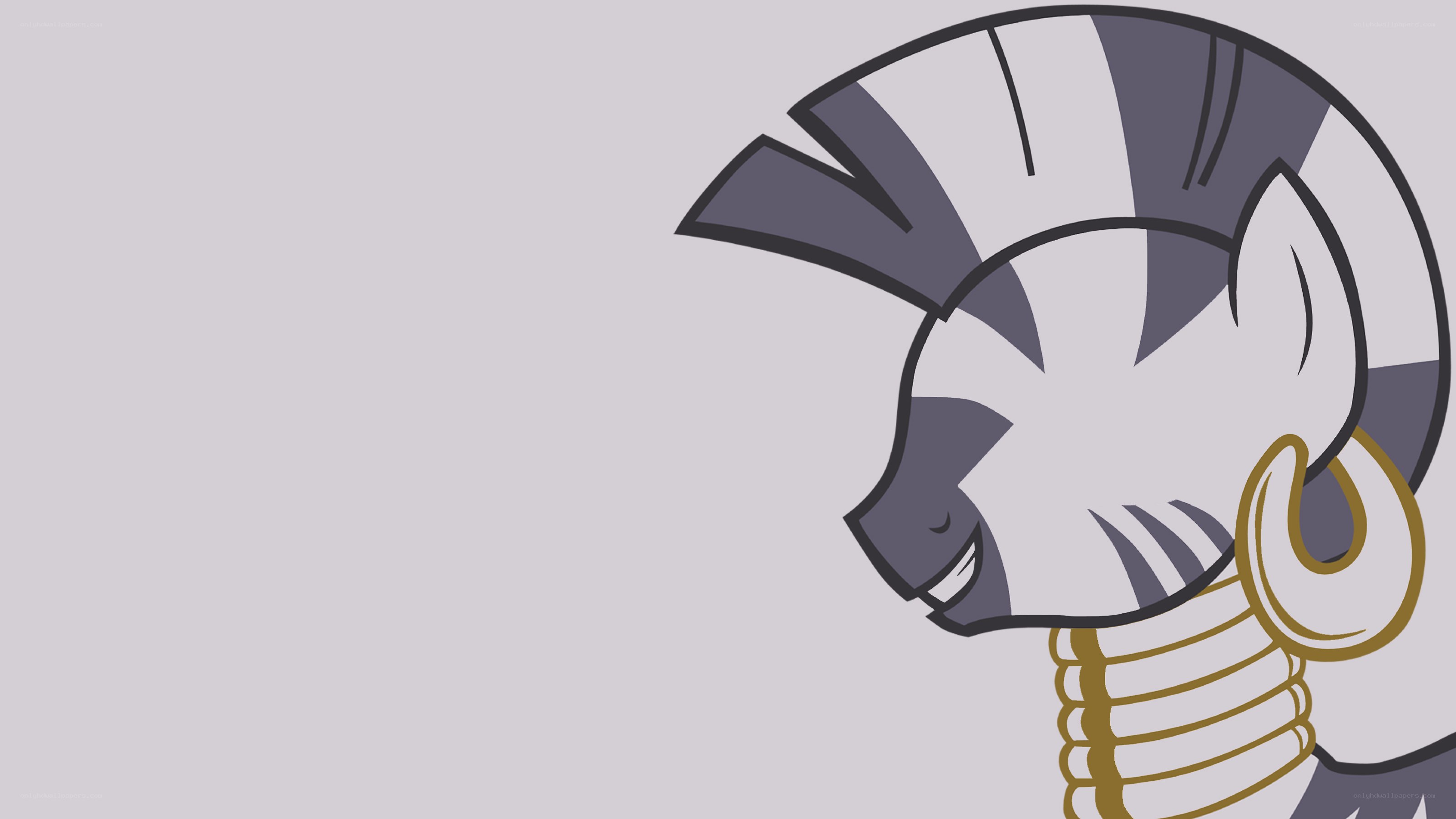 zebra character side profile
