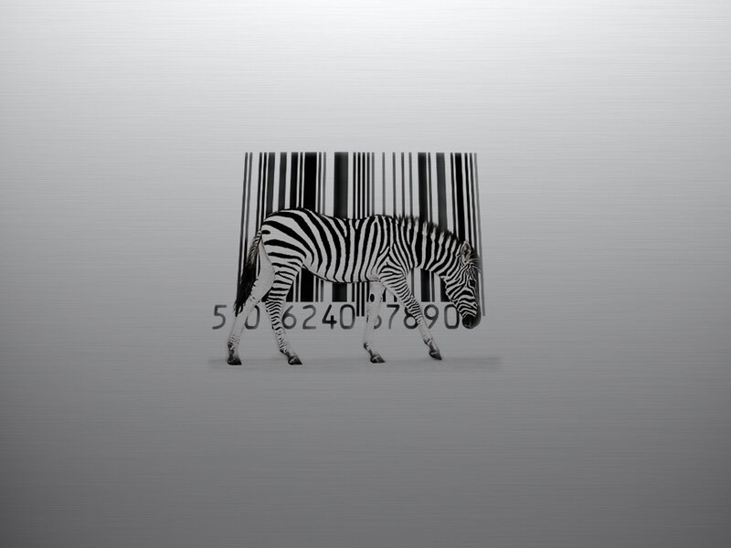 zebra in barcode