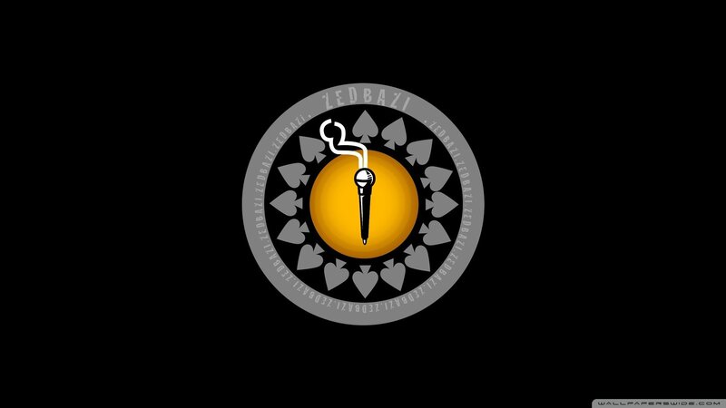 Zed Bazi logo with microphone
