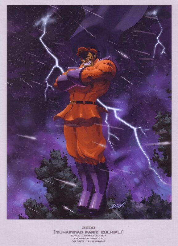 Zed in a storm
