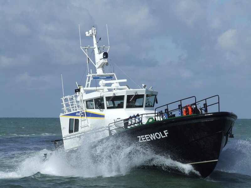 Zeewolf Boat in Sea
