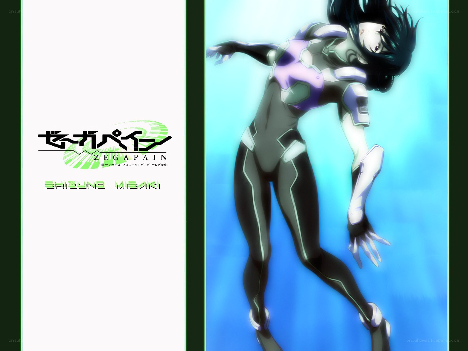 Zegapain anime character art