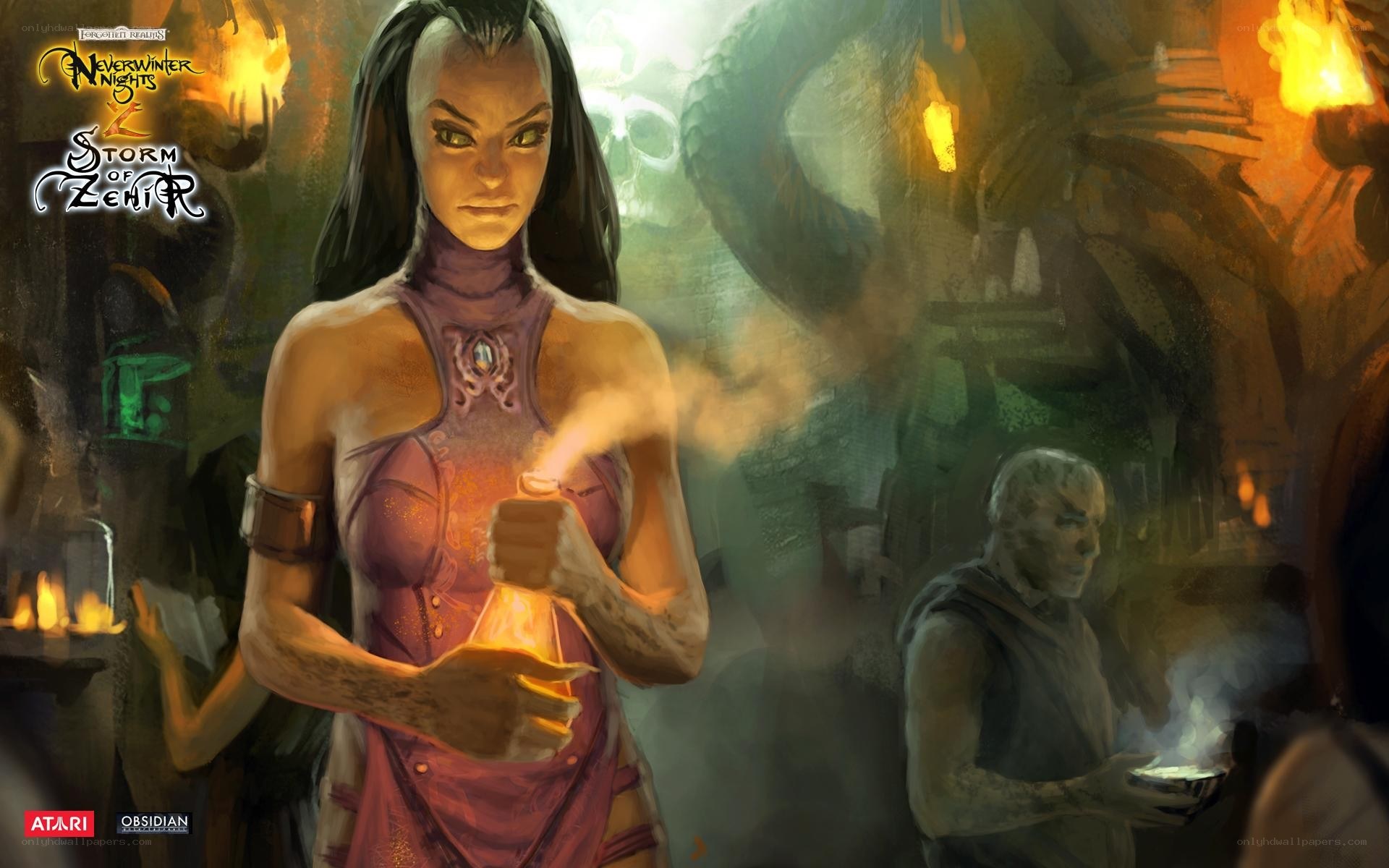 Zehir in a dark chamber