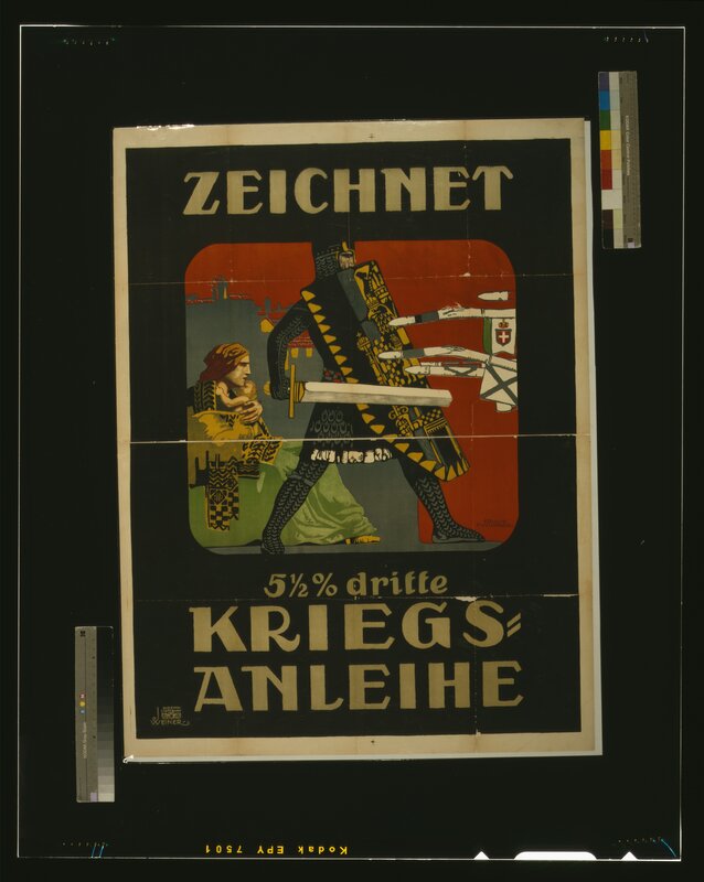 Zeichnet War Bonds poster