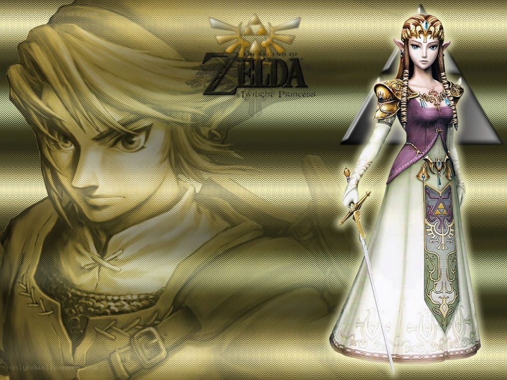 Zelda and Link artwork