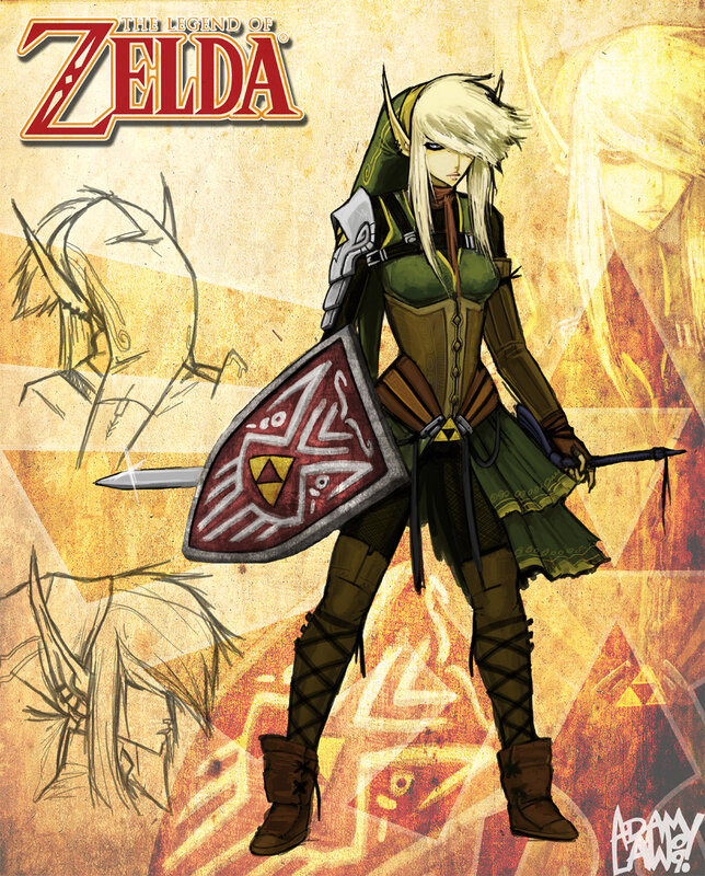 Zelda character art