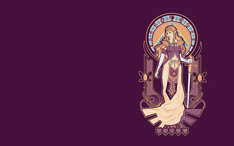 Zelda character illustration