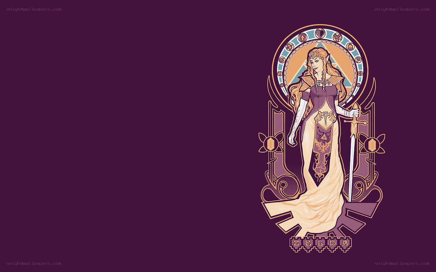 Zelda character illustration