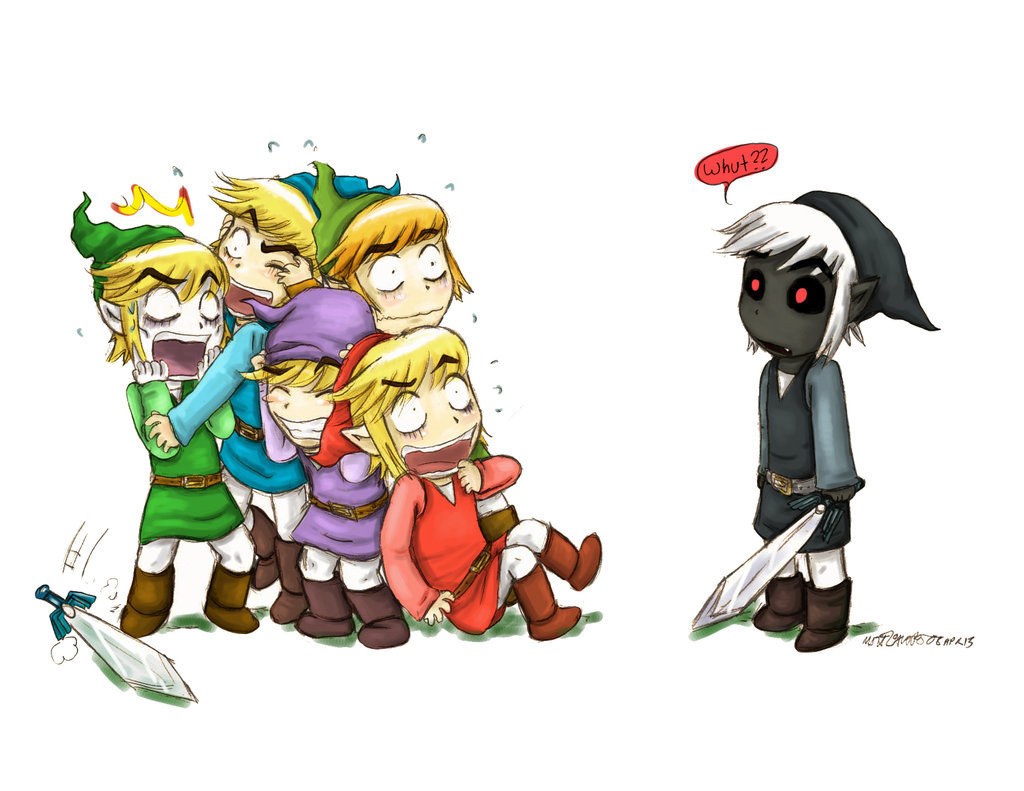 Zelda characters in chaos