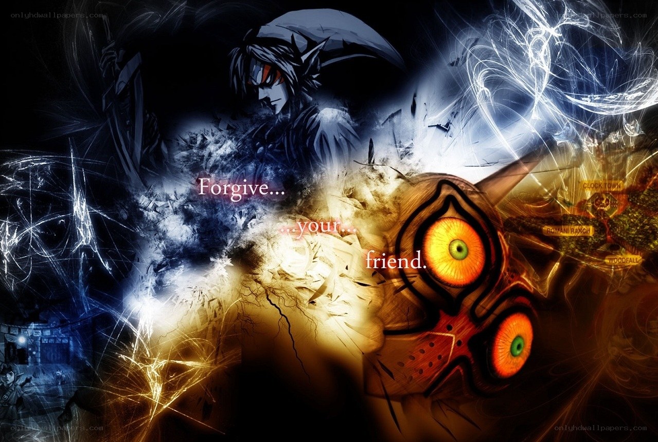 Zelda collage with Ganondorf