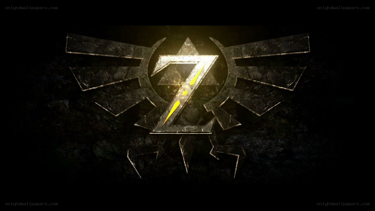 Zelda logo with glowing Z