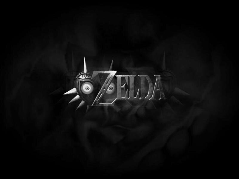 Zelda logo with mask