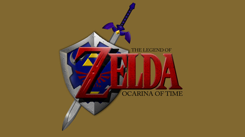 Zelda Logo with Shield