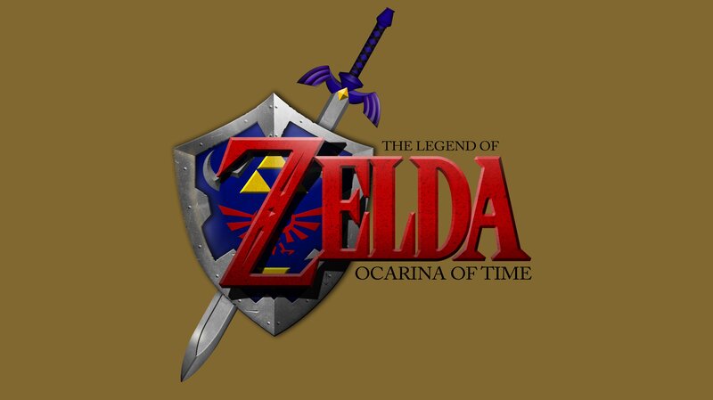 Zelda Logo with Sword