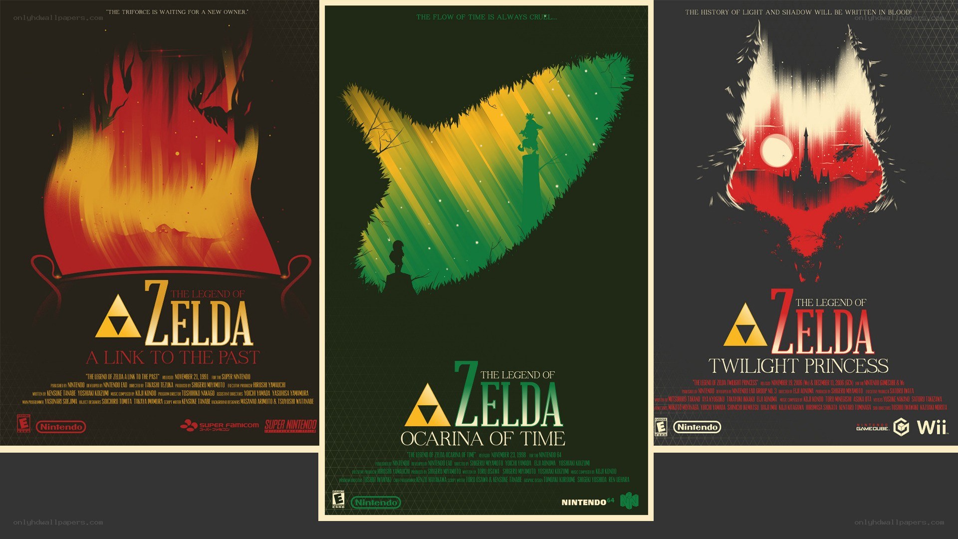 Zelda movie posters collection