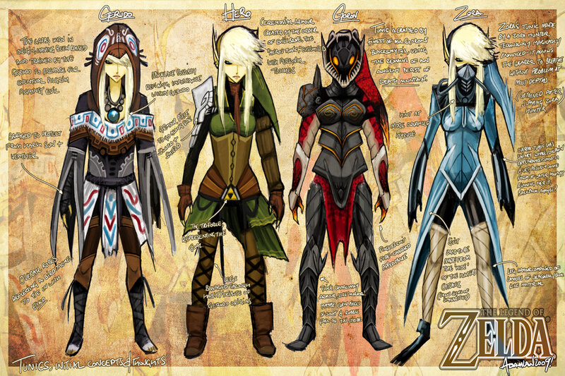 Zelda Tunic Concepts