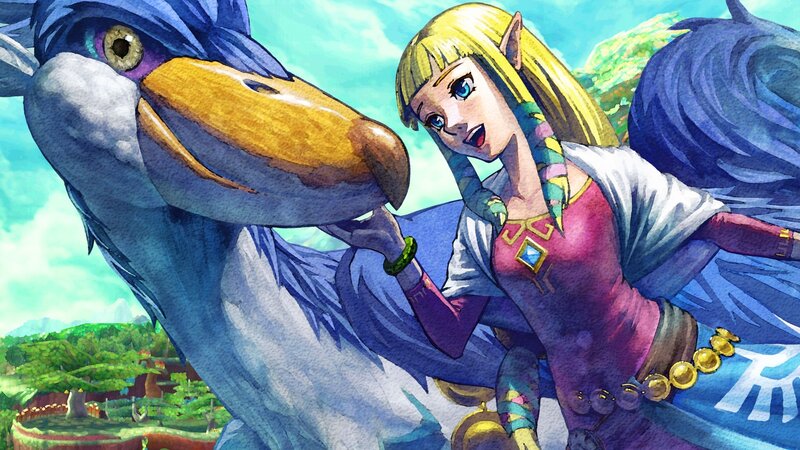 Zelda with a Bird