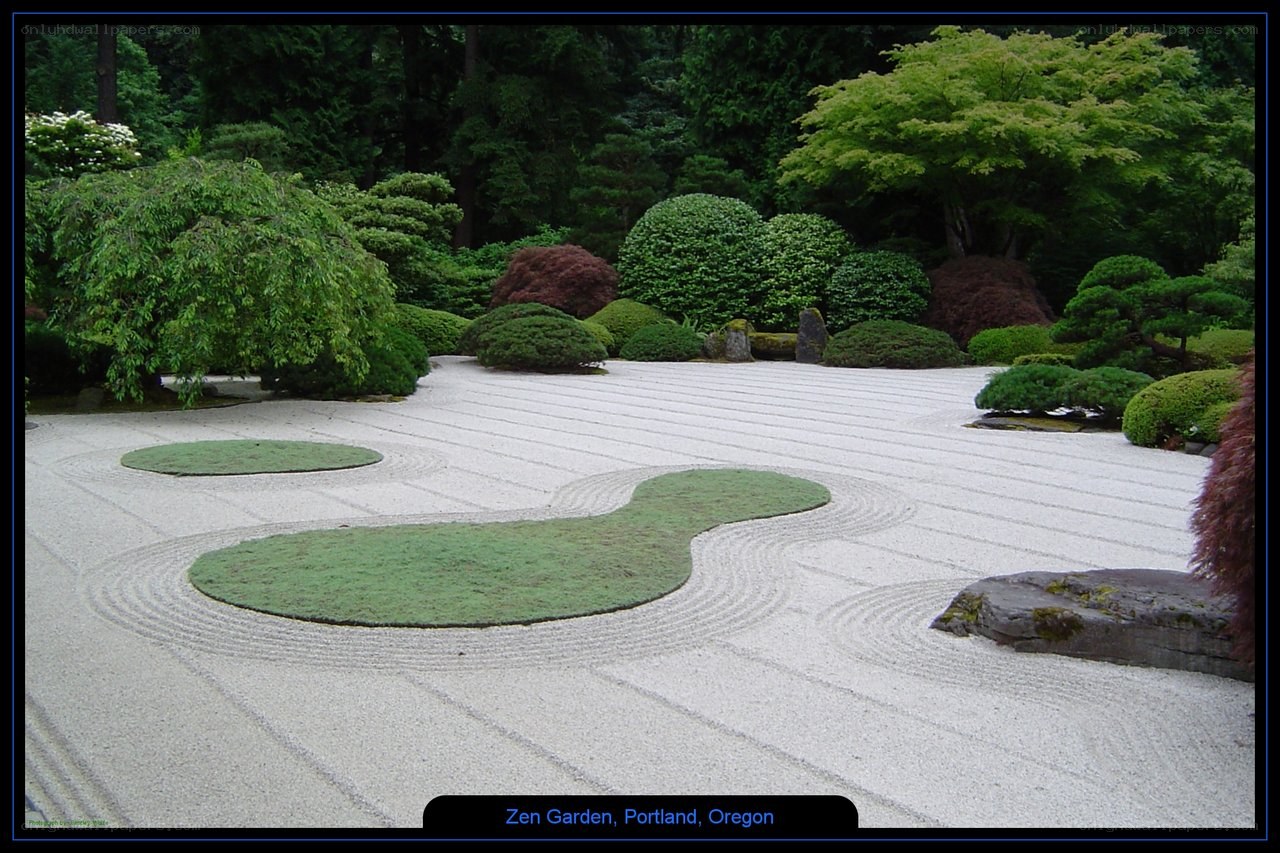 Zen Garden in Portland